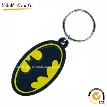 Oval Shaped Cool Rubber Keyring Wholesale Ym1126
